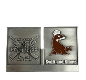 Monedas de Esmalte Transparente Personalizadas con Logotipo, Estilo Anime, de Aleación de Níquel y Zinc, Fundidas a Presión, Talla Única, para Eventos, a Buen Precio - Product Image 4