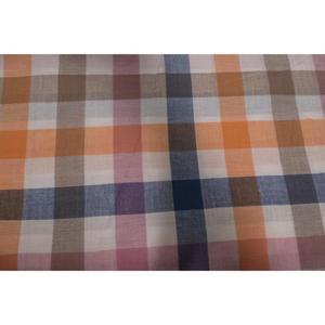 Indian Cotton Handloom Fabric Eco-Friendly Printed Lightweight <b>Check</b> Pattern Natural Soft High-quality Customized <b>Curtain</b> Bag - Product Image 5