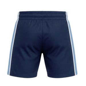 Pantalones Cortos Deportivos Sublimados para Hombre, Color Negro y Azul, con Estampado de Hockey sobre Hielo, Cordón Ajustable, Franja Lateral, Ropa Deportiva de Equipo, Pantalones Cortos de Alto Rendimiento - Product Image 2