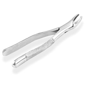 Forceps d'extraction dentaire # Instrument d'extraction dentaire supérieur et inférieur en acier inoxydable, poignée ergonomique manuelle, certifié CE, dentaire - Product Image 3