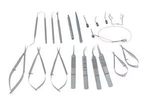 Kit Quirúrgico Oftálmico Premium para Cataratas, Juego de Instrumentos Oculares de Acero Inoxidable de Grado Quirúrgico, Set de Extracción y Facoemulsificación de Cataratas - Product Image 2