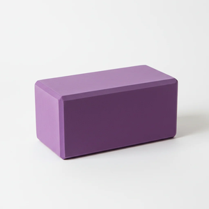 Blocs de yoga en EVA haute densité, violet, bleu, rose, taille standard, ajustement universel - Product Image 4