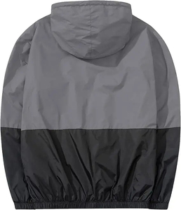 Vestes coupe-vent pour hommes personnalisées, imperméables, à capuche, coupe-vent décontracté, vêtements pour hommes, vestes d'automne pour hommes - Product Image 4