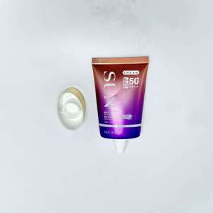 Tube d'emballage en aluminium laminé ABL de qualité export avec bouchon à vis et bouchon à clapet pour crème solaire et crème visage – Vente en gros - Product Image 3