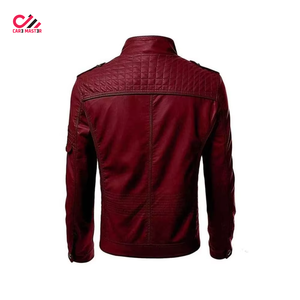 Custom <b>Real</b> <b>Leather</b> <b>Jacket</b> <b>Leather</b> <b>Jackets</b> Factory Price <b>Jacket</b> Pakistan Lamb <b>Leather</b> Wholesale Fashion Men Black Custom Brand - Product Image 2