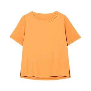 Women's Lightweight Breathable Crew Neck Streetwear Tee Shirts Customized <b>Tops</b> Custom Logo Private Label Available for Summer - Product Image 1