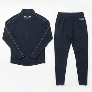 ชุดเซ็ทลำลองแบบมีฮู้ดพิมพ์ลายตามสั่งสำหรับทุกเพศ OEM เสื้อแจ็คเก็ตซิป กางเกงจ็อกเกอร์ ชุดออกกำลังกาย จัดส่งรวดเร็ว คุณภาพสูง สหรัฐอเมริกา - Product Image 2