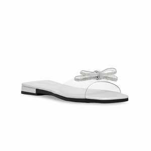 <b>Silver</b> Formal Animal Print <b>Slipper</b> FR8208 Model - Product Image 2