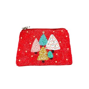 Embroidery Glass <b>Seed</b> Beach Turtle Beaded Coin Purse Wallet Travel Use Daily Use Pouch Gifting Party Chic Fashion Accessory - Product Image 4