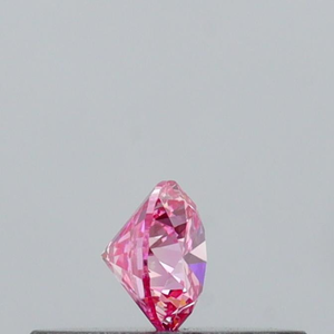 Pierre de diamant de laboratoire de couleur rose violet fantaisie, 1,00 carat, clarté VS1, certifiée IGI, taille brillant rond, pour la fabrication de bijoux - Product Image 2