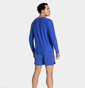 เสื้อยืดผู้ชาย ผ้าฝ้าย เสื้อยืดโอเวอร์ไซส์ แขนสั้น สีพื้น คุณภาพสูง - Product Image 4