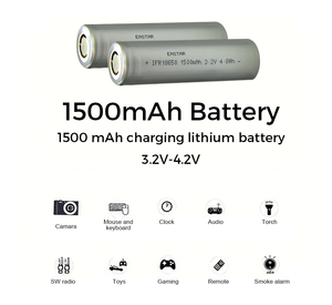 Литий-ионный аккумулятор 18650 LFP 1500 мАч, перезаряжаемый, <span class=keywords><strong>3</strong></span>.2В, высокое качество - Product Image 1