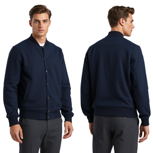 Chaqueta Varsity de Lujo Minimalista para Hombre - Product Image 3