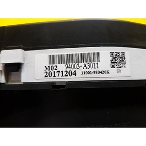 เรย์ 2011 2011-2013 แผงหน้าปัดเรือนไมล์มือสอง ของแท้ 94003A3011 - Product Image 4