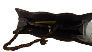 Pochette de soirée perlée avec paillettes scintillantes et fermeture à rabat pour les soirées - Product Image 4