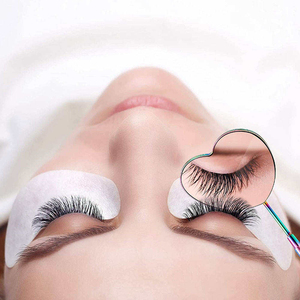 Wholesale Price Diamond-Cut Edge Lash Extension Cosmetic <b>Mirror</b> Wall Mounted Round Gold-Plated Stainless Steel Frame - Product Image 2