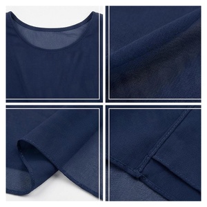 ผ้าพันคอชีฟองสำหรับผู้หญิง NORTH APPROACH สีพื้น เรียบหรู อเนกประสงค์ แฟชั่นเครื่องประดับทุกฤดูกาล ความยาวพิเศษ - Product Image 4