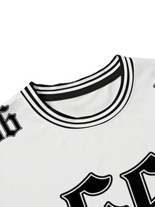 2026 White American Football Jersey Men Sparkly <b>Rhinestone</b> Sequin Hip Hop Streetwear Oversized <b>Mesh</b> Game Day Bling Shirt <b>Top</b> - Product Image 4