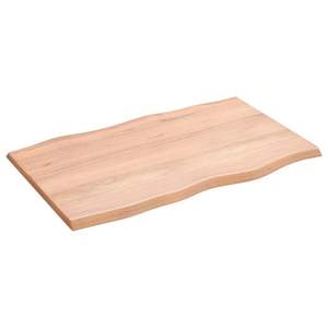 Plateau de table en bois de chêne massif brun clair 31,5x19,7 pouces pour tables à manger - Product Image 2