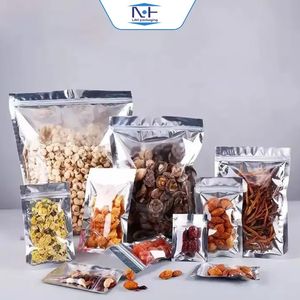 Excellent matériau HDPE résistant à l'humidité, fabrication OEM/ODM au Vietnam, soufflet latéral, qualité alimentaire, fermeture éclair supérieure, protection robuste et économique LQ APN - Product Image 6