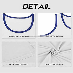 Vente directe d'usine de débardeurs de sport respirants de haute qualité pour hommes pour l'exercice - Product Image 5