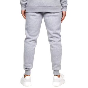 Conjunto Deportivo de Hombre con Sudadera con Cremallera Gris – Conjunto de Sudadera y Pantalones Deportivos Lisos con Logotipo Personalizado, Ropa Deportiva Informal de Dos Piezas - Product Image 5