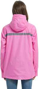 Custom Eco Friendly Anti Bacterial Regular <b>Size</b> Lightweight Quick Dry Breathable Polyester Nylon <b>Rain</b> <b>Jacket</b> For Unisex - Product Image 2