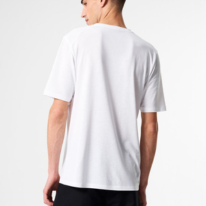 T-shirt pour homme en laine mérinos légère, style streetwear, nouvelle conception, haute qualité, été, logo personnalisé, fabrication en gros. - Product Image 6