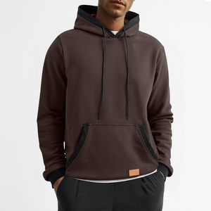 Sweat-shirts à capuche surdimensionnés respirants de haute qualité pour garçons, fournisseur direct d'usine, en coton, pour hommes. - Product Image 3