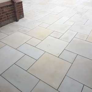 Pierre de sable blanc menthe de haute qualité pour aménagement paysager et aménagement de terrains, avec finition polie élégante. - Product Image 3