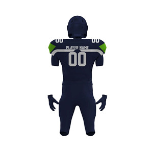 Uniforme de football américain réversible d'usine d'origine, short 100% polyester, personnalisable, twill de haute qualité, maillots pour adultes - Product Image 6