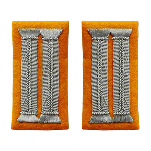 Best Price Customized Wholesale Factory-Made Top Fashion Bullion Wire Embroidered Patch Custom Logo Safety <b>Pin</b> Alphabet Heart - Product Image 5
