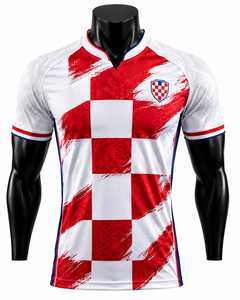 เสื้อฟุตบอลรุ่น Tournament Edition ผ้าพรีเมียม พิมพ์ลายด้านหน้า แขนสั้น คอวี แห้งเร็ว - Product Image 1