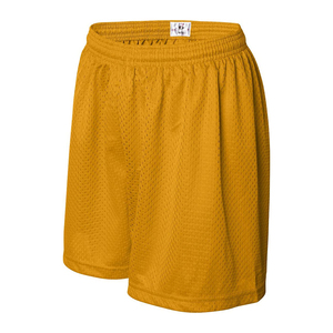 Shorts en tissu mesh à coupe ample et taille élastique pour hommes, vêtements de sport, shorts en mesh personnalisés pour hommes - Product Image 2