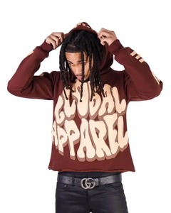 Fabricant de gros sweats à capuche unisexes personnalisés hommes backwood sweats à capuche pull 100% coton imprimé sweat à capuche moelleux - Product Image 6