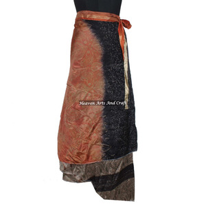 Faldas Largas de Seda Mágica de Rajastán en Colores Surtidos, Estilo Boho, Multicolor, para el Verano, Cómodas, a la Moda, Estilo Hippie - Product Image 5