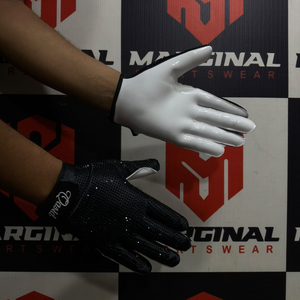 Guantes de Fútbol Americano Personalizados con Pedrería, Dedos Completos, Agarre Ligero, Correa de Muñeca Ajustable, Unisex, para Invierno - Product Image 1