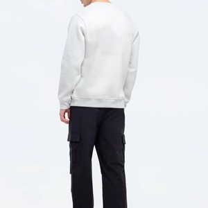 Sudadera Extra Grande de Invierno para Hombre, Estilo Chino, 100% Algodón, con Estampado Digital y Bordado, Manga Larga, Color Sólido - Product Image 3