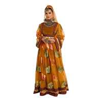 Robes décontractées afghanes de style vintage, broderies tribales faites à la main, collection de mode traditionnelle pour femmes