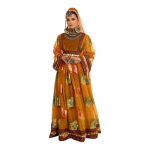 Vintage Style Afghani Casual <b>Dresses</b> Handmade Tribal Embroidery Women's Traditional Fashion Collection - Product Image 1