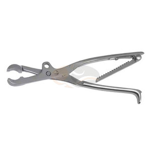 Pince à os en acier inoxydable, instrument chirurgical orthopédique manuel, pince à maintenir les os, instrument de chirurgie vétérinaire réutilisable - Product Image 1