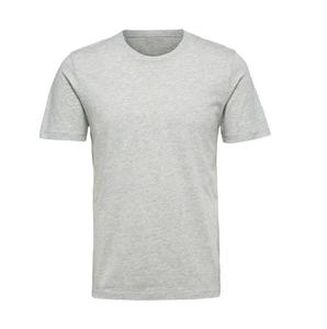 Camiseta de Hombre al por Mayor, 100% Algodón, Tejido de Punto Grueso de 200g, Cuello Redondo, Logotipo Frontal Impreso en Serigrafía, Transpirable, Holgada - Product Image 3