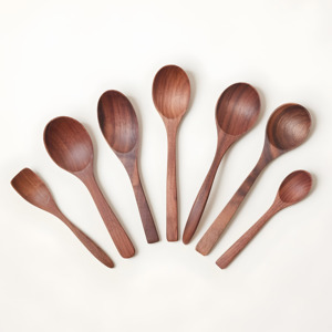 Cucharas de madera de lujo para remover, cucharas de té vintage, juego de cucharas de degustación, accesorios de cocina - Product Image 6