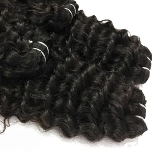 Single Donor South indian Hair extra soft bouncy and long lasting raw temple indian hair 100% raw unprocessed hair