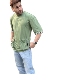 Camiseta con estampado de algodón de alta calidad para hombre, Camiseta con estampado de puff 3D personalizada, Camiseta de algodón transpirable personalizada al por mayor - Product Image 1