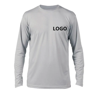 <b>Men's</b> Outdoor Fitness Running Casual long sleeve T-<b>Shirt</b> 100% Cotton Quick-Dry Long Sleeve Slim Fit Solid Color <b>Pocket</b> Knitted - Product Image 2