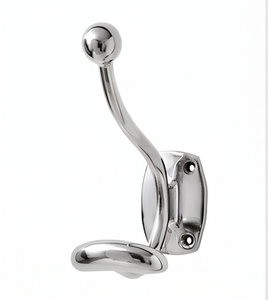 Antique Style Stainless Steel Cloth Hanging <b>Hook</b> With Mirror Finished Perfect For Bathroom Towel And <b>Coat</b> Display Home <b>Decor</b> - Product Image 1