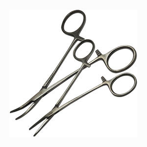 Pinces hémostatiques droites en acier inoxydable chirurgical, instrument manuel pour chirurgie générale, ensemble certifié CE Classe II, garantie 3 ans - Product Image 4