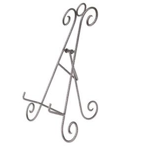 Chevalet en métal doré antique, design classique, hauteur réglable, léger, pour la maison et la cuisine - Product Image 2