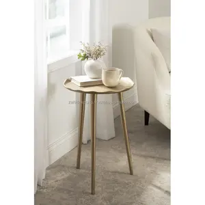 Modern Luxury Nesting Metal Coffee <b>Table</b> Set Space Saving Living Room Furniture Gold Home Decor - Product Image 1